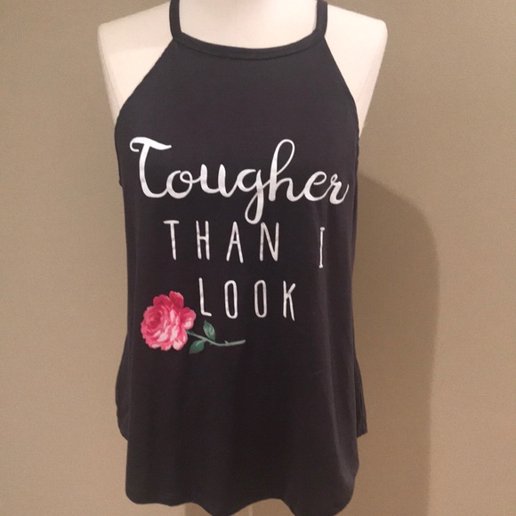 bitter sweet Tops - Bitter sweet tougher than I look tank m